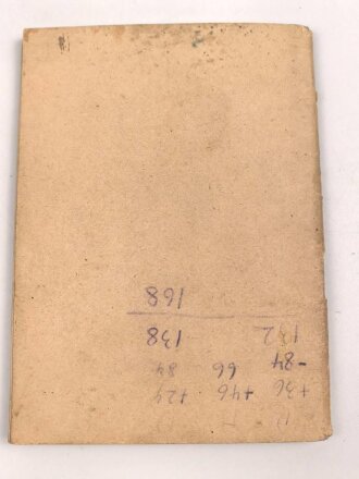 "Deutsch-Russisches Soldaten-Wörterbuch, 79 Seiten, gebraucht, DIN A6