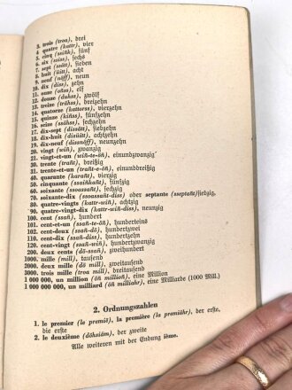 "Sags auf Französisch" Deutsch/Französisch, 128 Seiten, gebraucht, ca. DIN A5