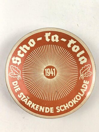 Scho-ka-kola Dose Wehrmacht Packung datiert 1941