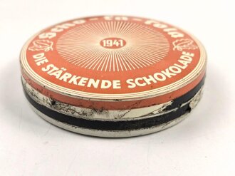 Scho-ka-kola Dose Wehrmacht Packung datiert 1941