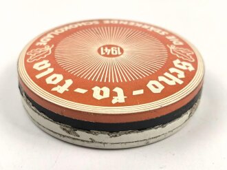 Scho-ka-kola Dose Wehrmacht Packung datiert 1941