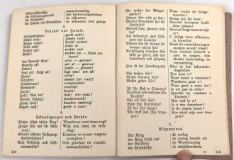"Vlämisch - deutsches Wörterbuch" 48 Seiten, gebraucht, DIN A6