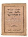 "Vlämisch - deutsches Wörterbuch" 48 Seiten, gebraucht, DIN A6