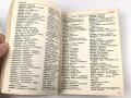 "Vlämisch - deutsches Wörterbuch" 48 Seiten, gebraucht, DIN A6