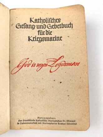 "Katholisches Gesang und Gebetbuch für die...