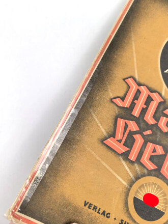 "SA Marsch Lieder", Heft 1, 48 Seiten, gebraucht, DIN A4, Mit Tesa verstärkter Einband