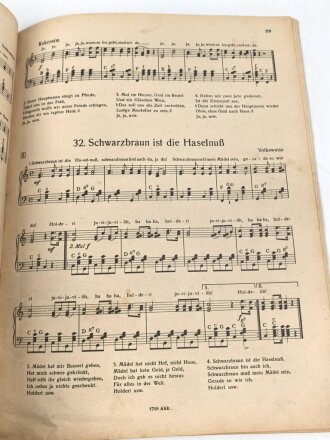 Luftwaffe "Lieder der Soldaten für Akkorden" 46 Seiten, gebraucht, DIN A4