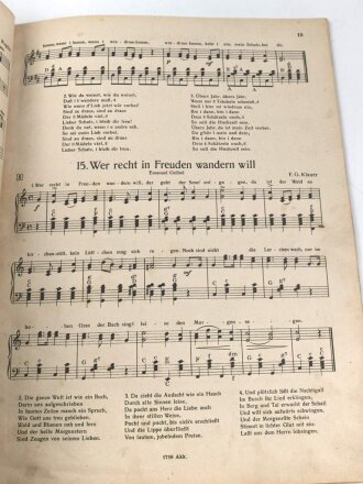 Luftwaffe "Lieder der Soldaten für Akkorden" 46 Seiten, gebraucht, DIN A4