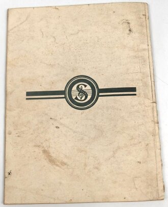 Luftwaffe "Lieder der Soldaten für Akkorden" 46 Seiten, gebraucht, DIN A4