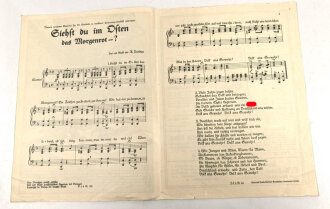 "Volk ans Gewehr!" 4 Seiten, gebraucht, DIN A4