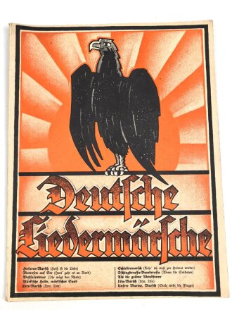 "Deutsche Liedermärsche" 24 Seiten,...