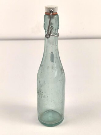 Luftwaffe Glasflasche, Höhe etwa 27cm.