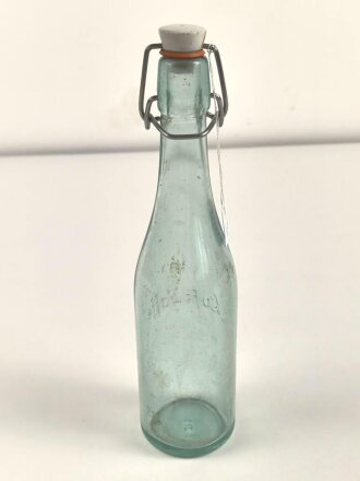 Luftwaffe Glasflasche, Höhe etwa 27cm.