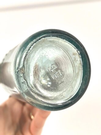 Luftwaffe Glasflasche, Höhe etwa 27cm.