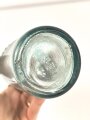 Luftwaffe Glasflasche, Höhe etwa 27cm.