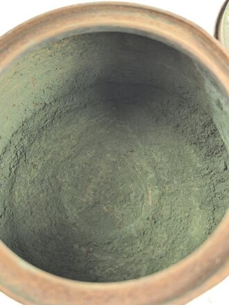 Leere Blechdose " Hochfeiner geräucherter Seelachs Schnitzel " Durchmesser 10cm