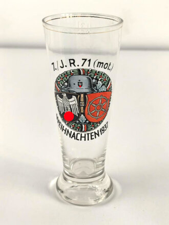 Heer, Erinnerungsglas anlässlich "Weihnachten...