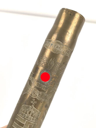 Russische Kartusche von 1941 als Erinnerungsgenstand...