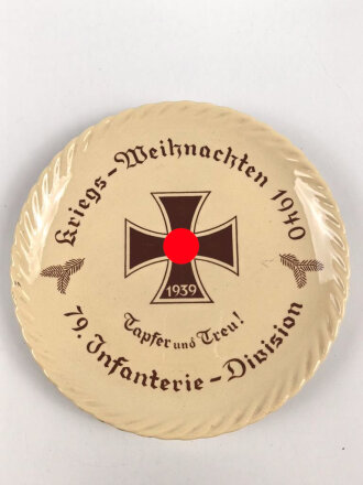 Erinnerugsteller der 79.Infanterie Division "Kriegs...