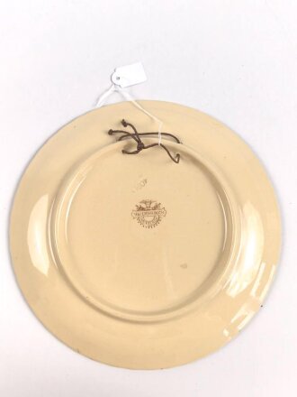 Erinnerugsteller der 79.Infanterie Division "Kriegs Weihnachten 1940" Durchmesser 21cm