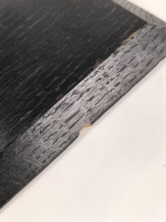 Wandplakette aus Holz. Aufgelegter , versilberter Heeresadler, Plakette " Für Bestleistungen 1937 Artillerie Regiment 9 Giessen" 19 x 25,5cm