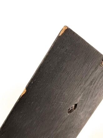 Wandplakette aus Holz. Aufgelegter , versilberter Heeresadler, Plakette " Für Bestleistungen 1937 Artillerie Regiment 9 Giessen" 19 x 25,5cm