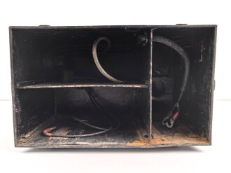 Zubehörtornister zum  Tornister Empänger Berta Torn.E.b. . Überlackiertes Stück