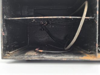 Zubehörtornister zum  Tornister Empänger Berta Torn.E.b. . Überlackiertes Stück