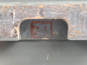 Tornister Empänger Berta , Torn.E.b. /24b-305 datiert 1937.  Gehäuse zugehörig, aber überlackiert. Guter Gesamtzustand, Funktion nicht geprüft