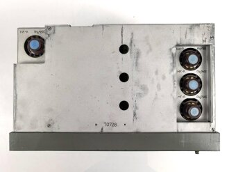 Tornister Empänger Berta , Torn.E.b. /24b-305 datiert 1937.  Gehäuse zugehörig, aber überlackiert. Guter Gesamtzustand, Funktion nicht geprüft