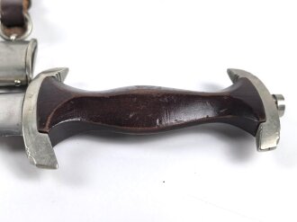 SA Dienstdolch, Hersteller "Josef Münch Brotterode" Getragenes Stück in gutem Gesamtzustand, ungereinigt