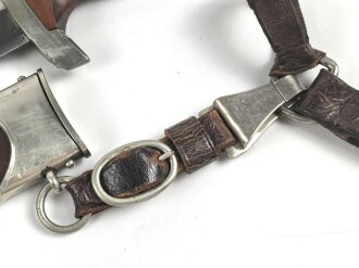 SA Dienstdolch, saubere Klinge von "ROMÜSO Solingen" Getragenes Stück in gutem Gesamtzustand, ungereinigt