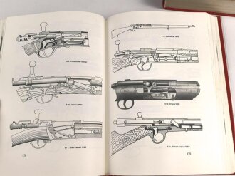 "LUGS Handfeuerwaffen Band 1 und 2" im Schuber, wohl aus den 1970iger Jahren,  über 1200 Seiten, gebraucht