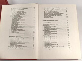 "LUGS Handfeuerwaffen Band 1 und 2" im Schuber, wohl aus den 1970iger Jahren,  über 1200 Seiten, gebraucht