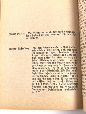"Politische Fibel Richtlinien für die poltisch-weltanschauliche Schulung" 181 Seiten, DIN A6