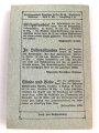 1. Weltkrieg "Das Kriegsgebetbüchlein des katholischen Soldaten" datiert 1916, 63 Seiten, DIN A6