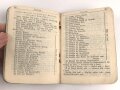 1. Weltkrieg "Feldgesangbuch für die katholischen Mannschaften des Herres" 64 Seiten, DIN A6