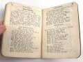 1. Weltkrieg "Feldgesangbuch für die katholischen Mannschaften des Herres" 64 Seiten, DIN A6