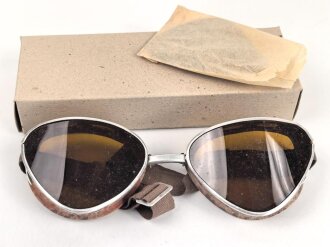 Italien 2.Weltkrieg, Kradmelderbrille, so von deutschen...