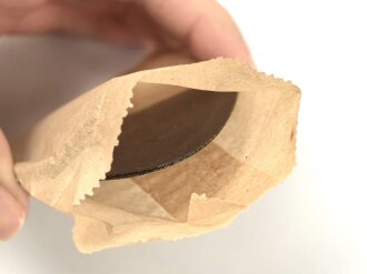 Italien 2.Weltkrieg, Kradmelderbrille, so von deutschen Truppen getragen, weiches Gummi, ungereinigt