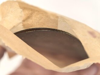 Italien 2.Weltkrieg, Kradmelderbrille, so von deutschen Truppen getragen, weiches Gummi, ungereinigt