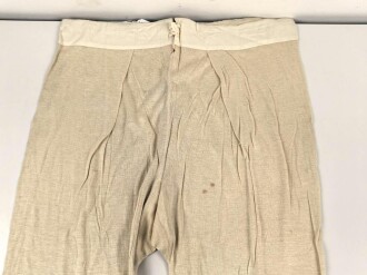 Lange Unterhose Wehrmacht, ungetragenes Stück mit Reichsbetriebsnummer, Grösse III