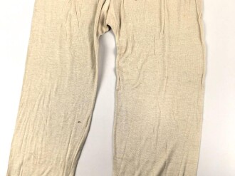 Lange Unterhose Wehrmacht, ungetragenes Stück mit Reichsbetriebsnummer, Grösse III