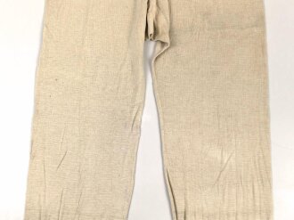 Lange Unterhose Wehrmacht, ungetragenes Stück mit Reichsbetriebsnummer, Grösse III