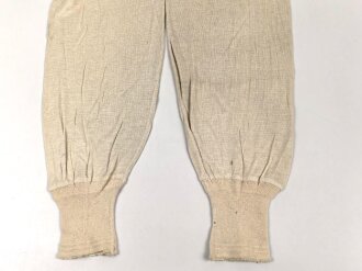 Lange Unterhose Wehrmacht, ungetragenes Stück mit Reichsbetriebsnummer, Grösse III