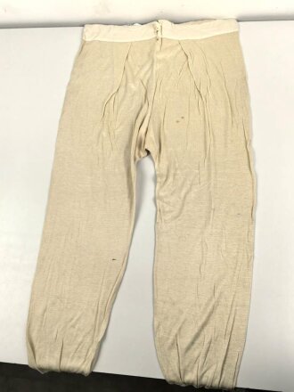 Lange Unterhose Wehrmacht, ungetragenes Stück mit Reichsbetriebsnummer, Grösse III