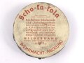 Scho-ka-kola Dose Wehrmacht Packung datiert 1941, leer