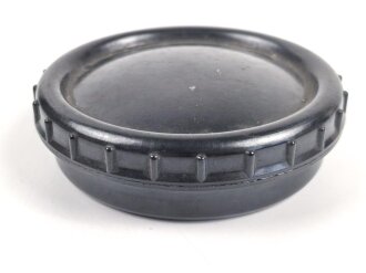 Butterdose Wehrmacht aus schwarzer Preßmasse. Ungereinigtes Stück