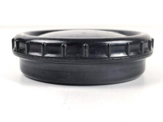 Butterdose Wehrmacht aus schwarzer Preßmasse. Ungereinigtes Stück