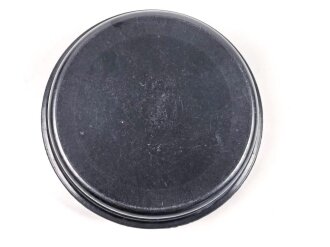 Butterdose Wehrmacht aus schwarzer Preßmasse. Ungereinigtes Stück